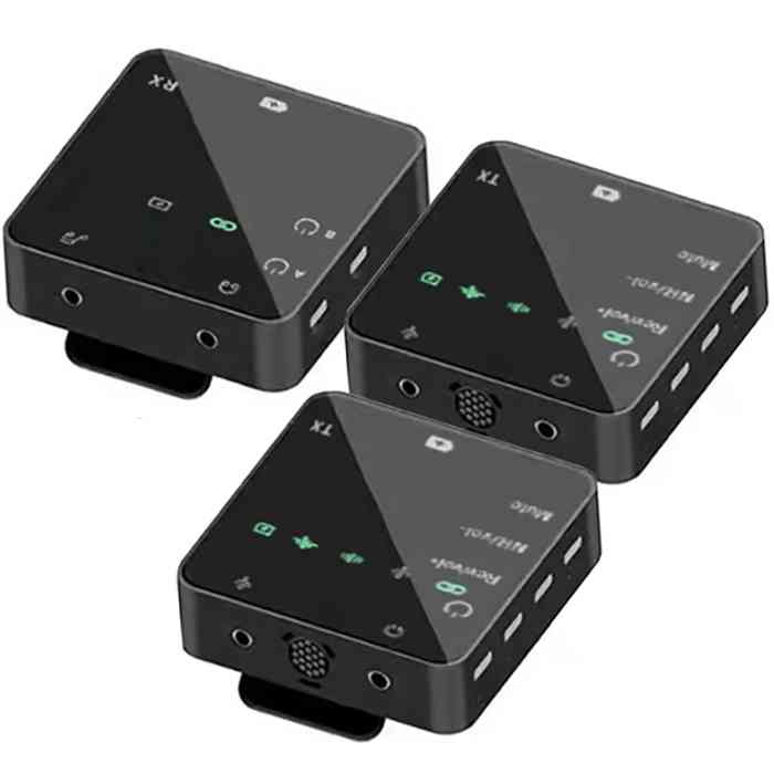 K63 Professional Lavalier Microphone With type c & 3.5mm